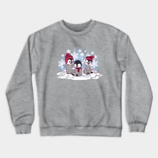 Snow Penguins Crewneck Sweatshirt